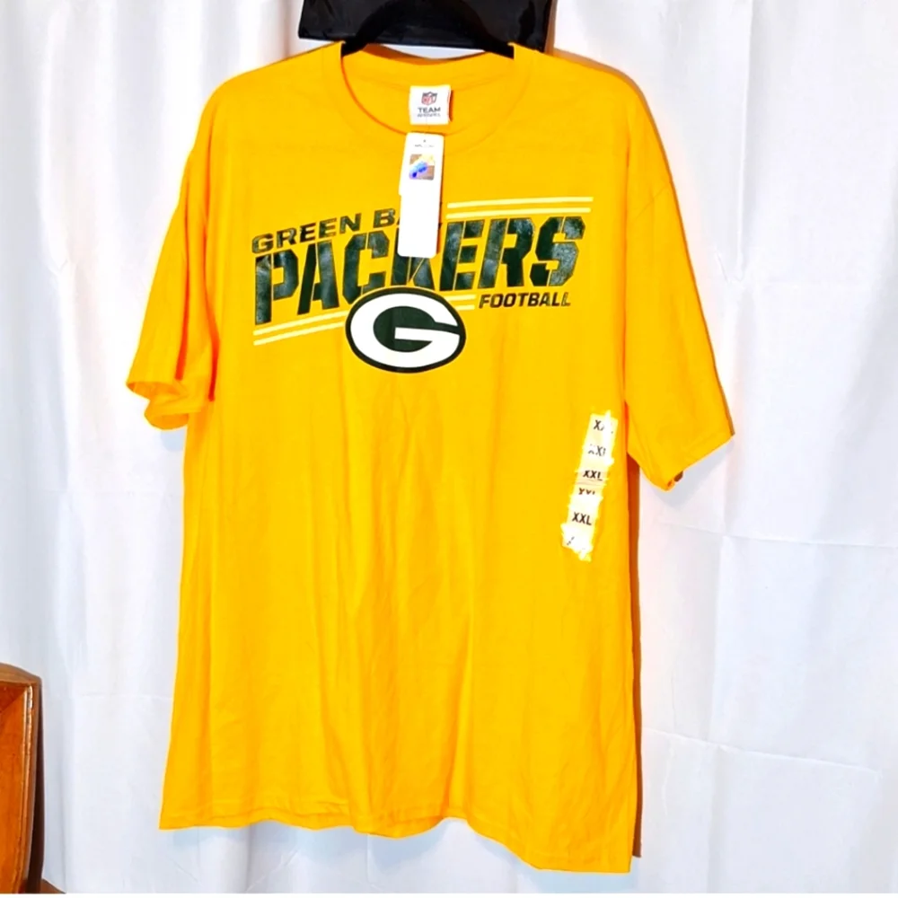 Men's. NFL Packers shirt new w tags XXL - Picture 1 of 4
